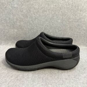 Merrell Shoes Womens 6.5 Black Clogs Mesh Mules Encore Q2 Breeze Slip On Sneaker